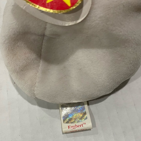 Ty Beanie Baby "Eggbert the baby Chick " 1999 Retired Plush PE Pellets - Picture 3 of 3